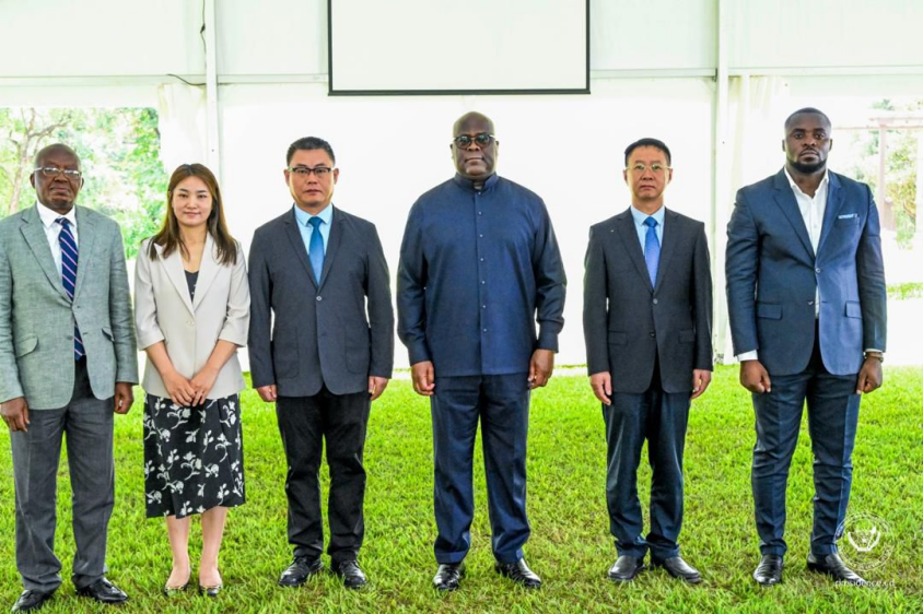 CNMC representatives meet with DR Congo President Felix Tshisekedi